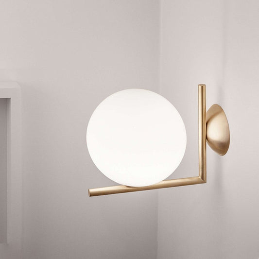 Lámpara de Pared de Cristal para Dormitorio y Pasillo - Image 2
