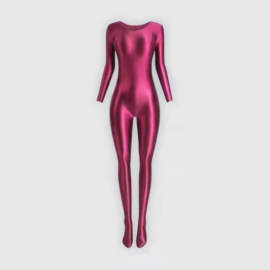 Body Moldeador Brillante con Leggings Integrados para Mujer - Image 2