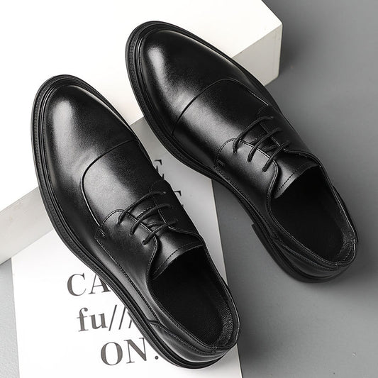 Zapatos de Cuero para Hombre con Punta Afilada y Suela Flexible - Image 2