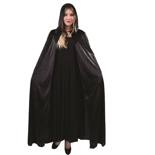 Capa de Terciopelo Dorado para Halloween - Disfraz Elegante para Mujer - Image 2