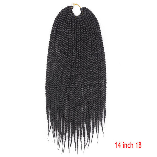 Extensiones de Cabello Trenzas Senegal Box Braids Crochet - Image 2