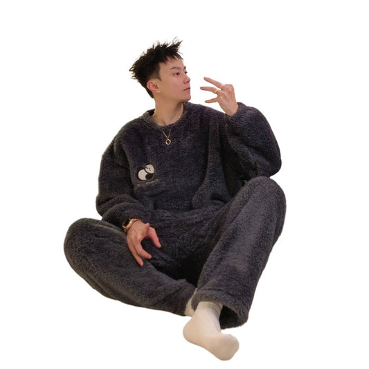 Pijama Térmico de Franela para Hombre - Conjunto Invierno Cálido y Confortable - Image 2