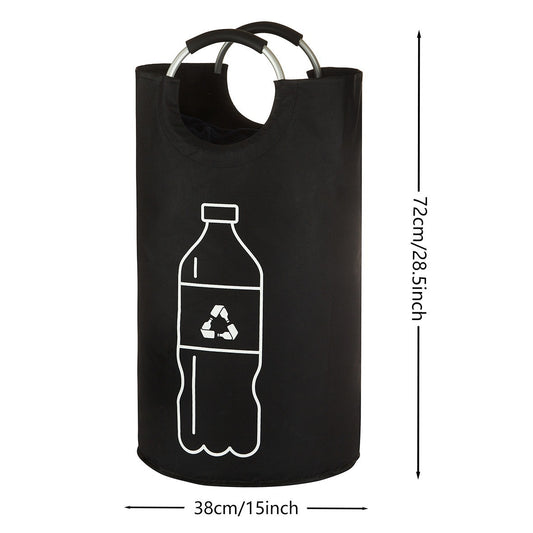 Cesto Plegable de Aluminio para Reciclaje y Almacenamiento de Botellas - Image 2