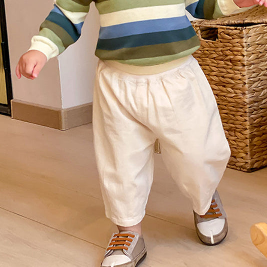 Pantalones Holgados Estilo Japonés para Bebé - Primavera y Otoño - Image 2