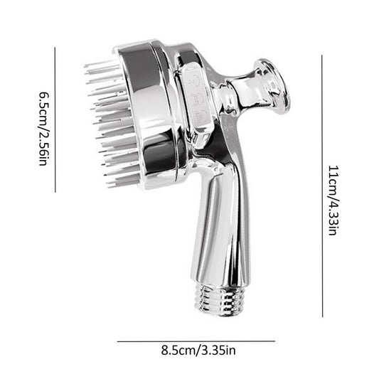 Adaptador de Ducha 2 en 1 para Baño de Mascotas con Peine de Silicona - Image 2