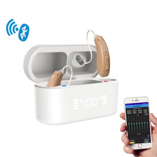 Audífono Recargable con Cancelación de Ruido y Tecnología Bluetooth - Image 2
