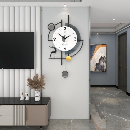 Reloj de Pared Nórdico Minimalista Moderno Decorativo - Image 2