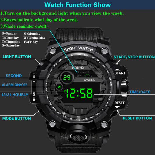 Reloj Electrónico Multifunción para Estudiantes - Image 2
