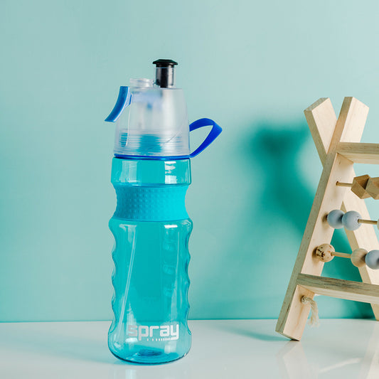 Vaso Multifuncional de Gran Capacidad con Spray y Popote para Niños - Image 2