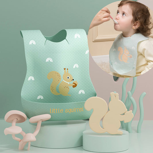 Babero Desechable Absorbente sin Necesidad de Lavar para Bebés - Image 2