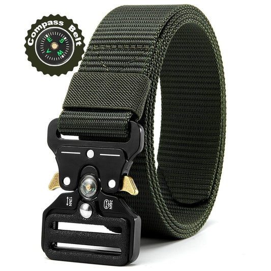 Cinturón Táctico con Brújula Eye Snake para Hombre - Image 2