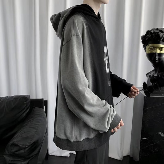 Sudadera Hip Hop con Capucha para Hombre - Estilo Urbano Moderno - Image 2