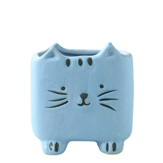 Maceta Decorativa Gato Adorable para Suculentas - Image 2