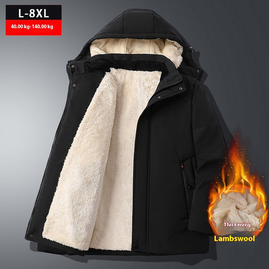 Chaqueta de Invierno para Hombre con Forro Grueso Tipo Borrego - Image 2