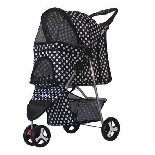 Carrito Plegable para Mascotas - Cómodo y Portátil para Perros y Gatos - Image 2
