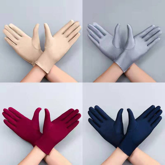 Guantes de Protección Solar y Desempeño Profesional en Spandex Elástico - Image 2