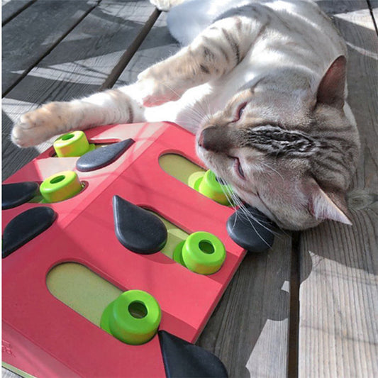 Juguete Interactivo para Gatos - Tablero de Diversión y Alimentación - Image 2