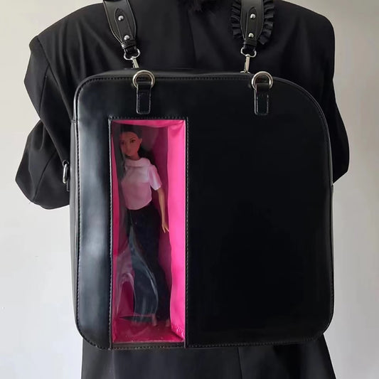 Mochila Crossbody Multifuncional con Doble Bandolera para Viajes y Trabajo - Image 2