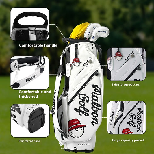 Bolsa Profesional para Pelotas de Golf en Cuero Impermeable - Image 2