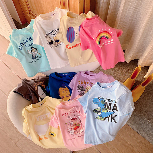 Camiseta Infantil Manga Corta para Verano - Image 2