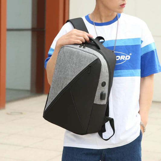 Mochila Escolar para Secundaria con Carga USB Triple Compartimento - Image 2