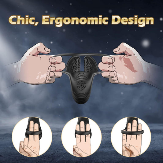 Anillo de Silicona Masajeador Eléctrico Resonancia para Hombre - Image 2