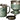 Perfect Brew Pour over Set | 12 Oz Camp Mug with Lid Included | Drip Coffee Maker with Reusable Filter | Insulated Stainless Steel | Bpa-Free | Hammertone Green - Tekeno