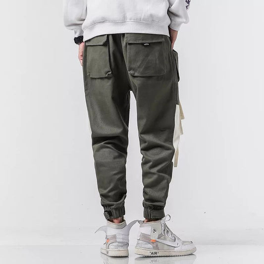 Overol Holgado Hip Hop con Tirantes para Hombre - Image 2