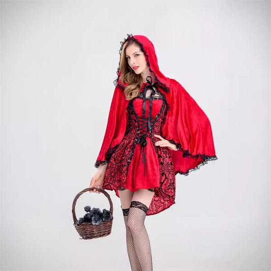 Disfraz de Caperucita Roja - Vestido de Fiesta Infantil - Image 2