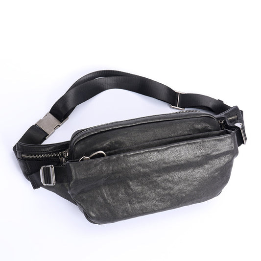 Riñonera de Cuero Oxskin Multifuncional para Deportes y Casual - Image 2