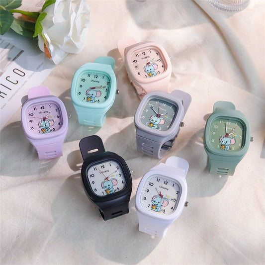 Reloj Deportivo Cuadrado Luminoso con Diseño Moderno para Estudiantes - Image 2