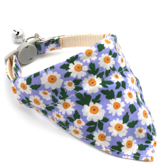 Pañoleta Triangular Floral para Mascotas Talla Pequeña - Image 2