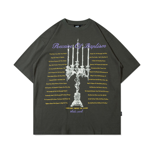 Playera Estampada de Manga Corta para Hombre - Image 2
