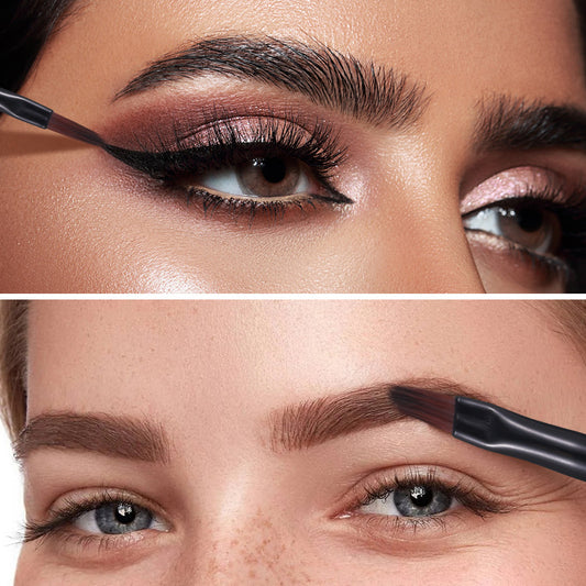 Delineador y Lápiz de Cejas Multifuncional Impermeable de Larga Duración - Image 2