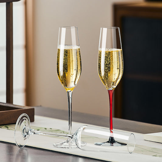 Juego de Copas de Champagne de Cristal Estilo Europeo - Image 2