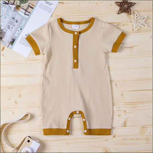 Mono Corto Casual para Bebé - Jumpsuit Deportivo Infantil - Image 2