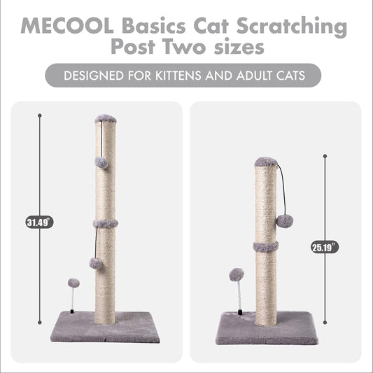 Rascador de Sisal Premium para Gatos y Gatitos con Pelota Colgante - Image 2