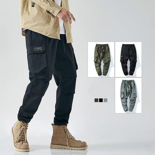 Pantalones Overol Casual Japoneses para Hombre - Image 2