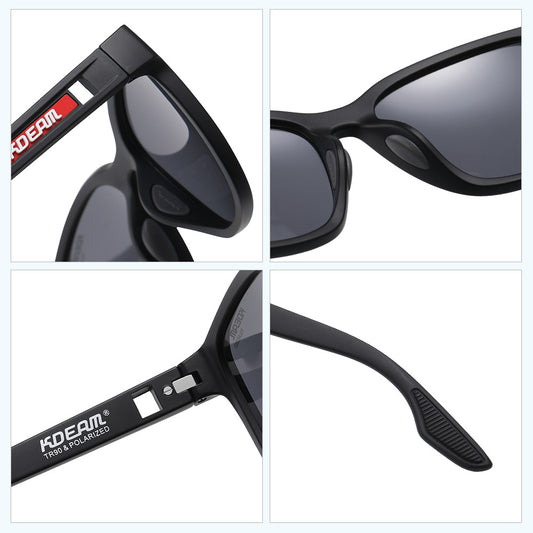 Gafas de Sol Deportivas con Protección UV y Bisagras de Metal - Image 2