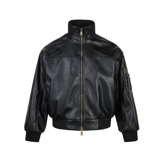 Chaqueta de Moto Retro Street Design para Hombre - Image 2