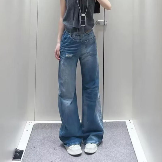 Pantalones Vaqueros Rotos Mujer - Diseño Moderno y Versátil - Image 2