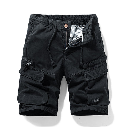 Shorts de Verano para Hombre con Cierre y Múltiples Bolsillos - Image 2