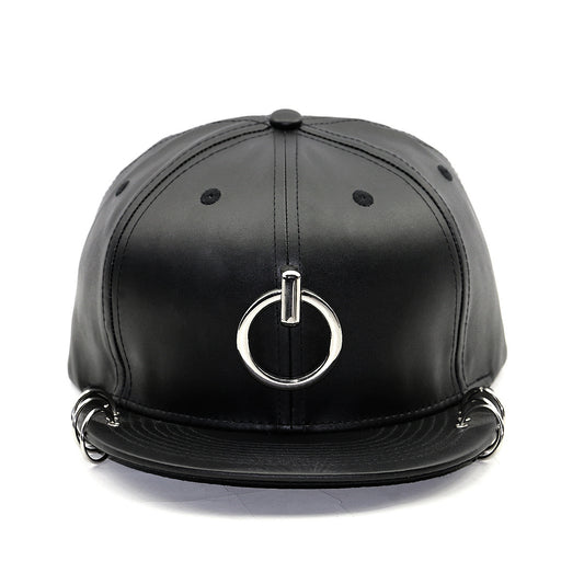 Gorra Hip Hop Coreana de Ala Plana Plateada con Personalidad - Image 2
