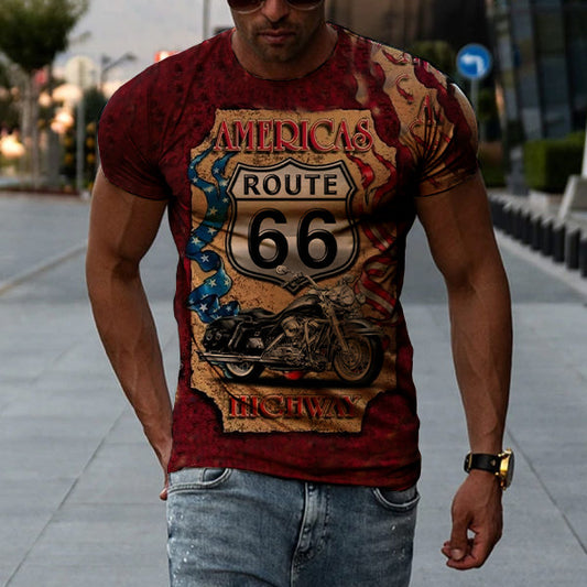 Playera 3D Estampada para Hombre - Diseño Macho Casual Deportivo - Image 2