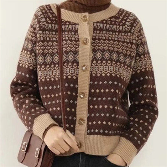 Cardigan Tejido Versátil para Primavera y Otoño - Suéter Elegante para Mujer - Image 2