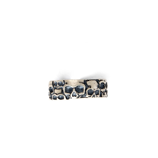 Anillo de Calavera Personalizado en Plata de Ley - Image 2