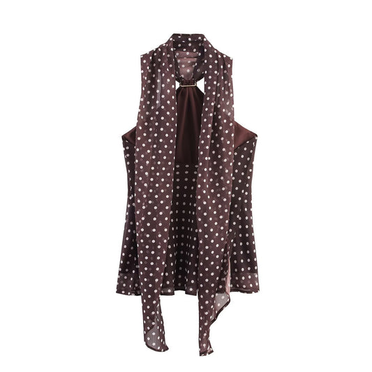 Blusa Escotada Lunares - Image 2