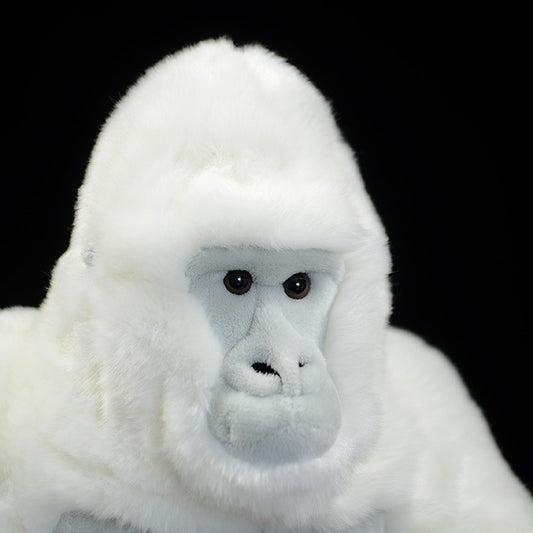 Peluche de Gorila Albino Simulado - Juguete Realista - Image 2