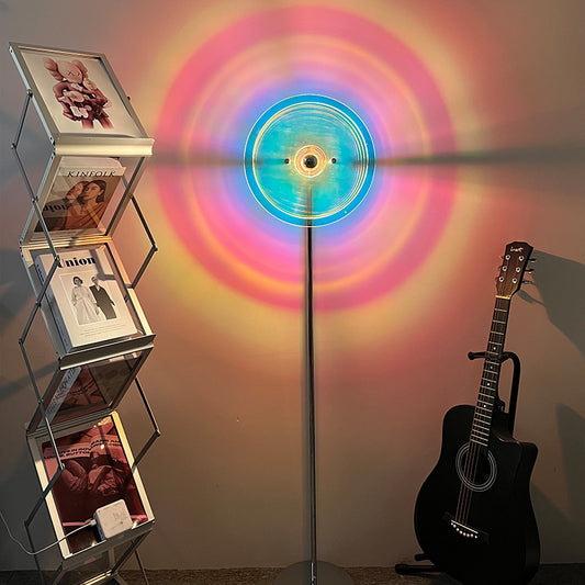 Lámpara de Piso LED USB Multicolor - Ambiente Romántico para Dormitorio - Image 2