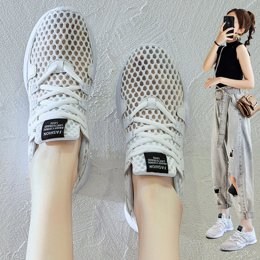 Zapatillas Deportivas Huecas Transpirables Estilo Europeo - Image 2